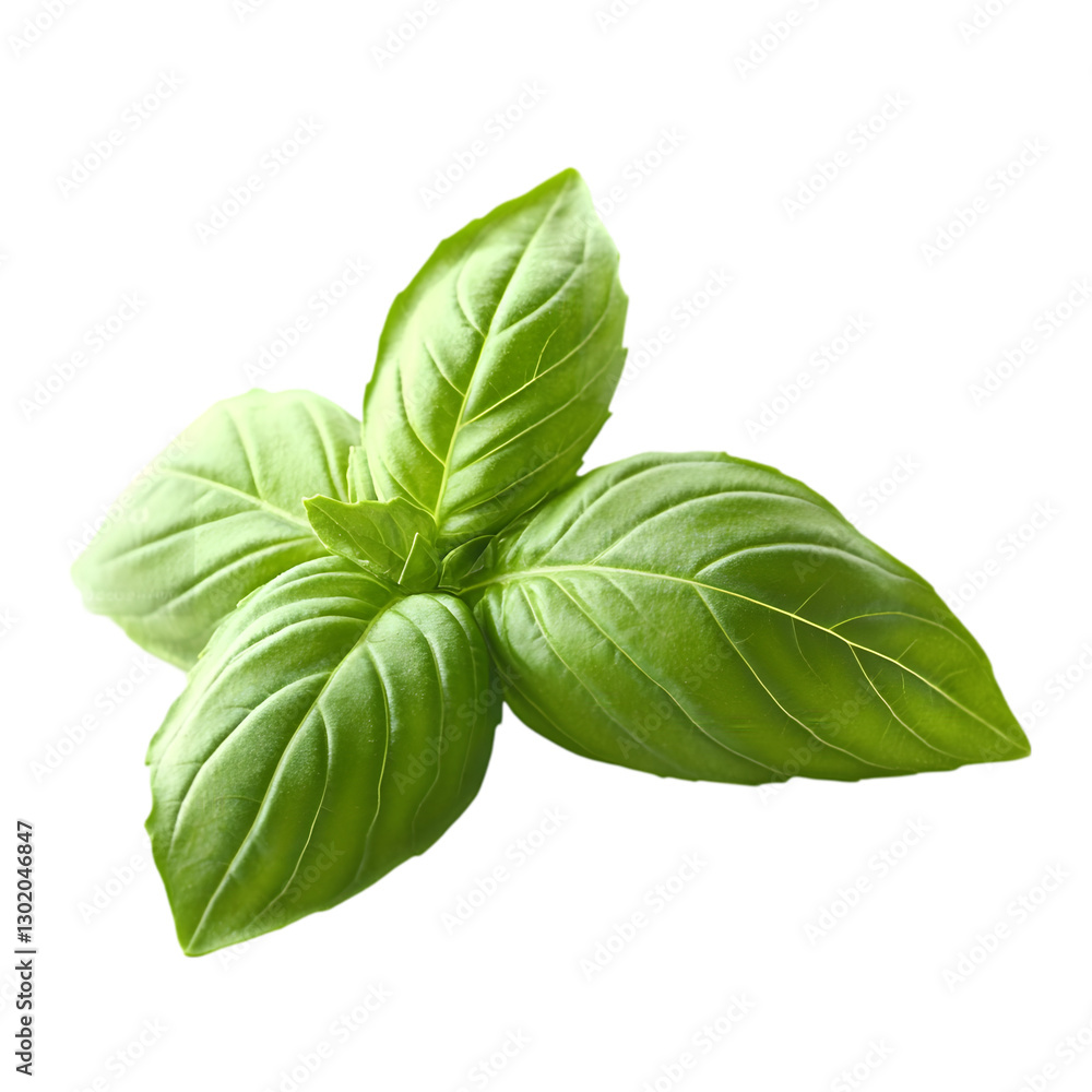 Fototapeta premium Medicinal plant for health mint leaves isolated on white background 
