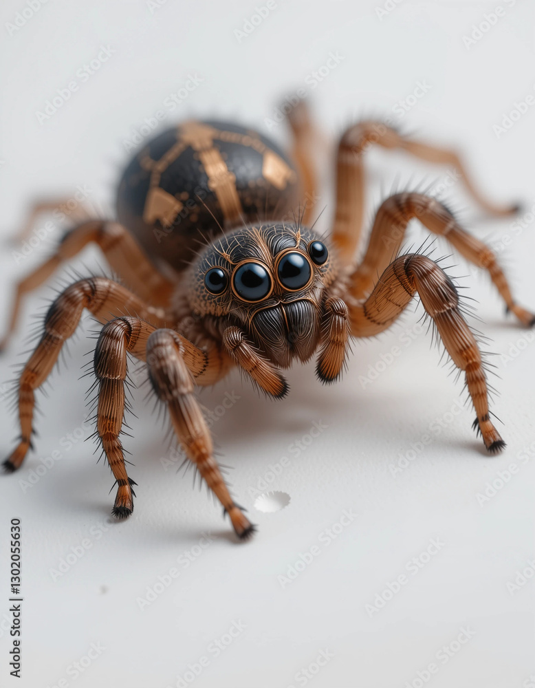 Fototapeta premium The Art of Web: The Precision and Beauty of Spiders