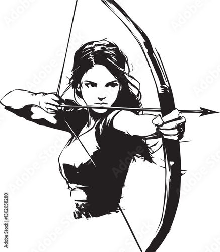 archer with bow