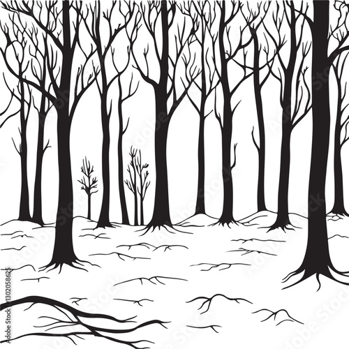 trees in autumn