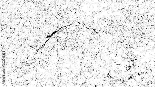 Gritty grunge radial gradient texture. Subtle fade grain overlay background. Rough vanishing dirty granule backdrop. Vector
