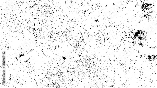 Gritty grunge radial gradient texture. Subtle fade grain overlay background. Rough vanishing dirty granule backdrop. Vector
