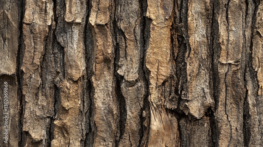 Detailed Close-up of Tree Bark Texture - Natural Brown and Gray Wood Background Detailed Close-up of Tree Bark Texture - Natural Brown and Gray Wood Background
