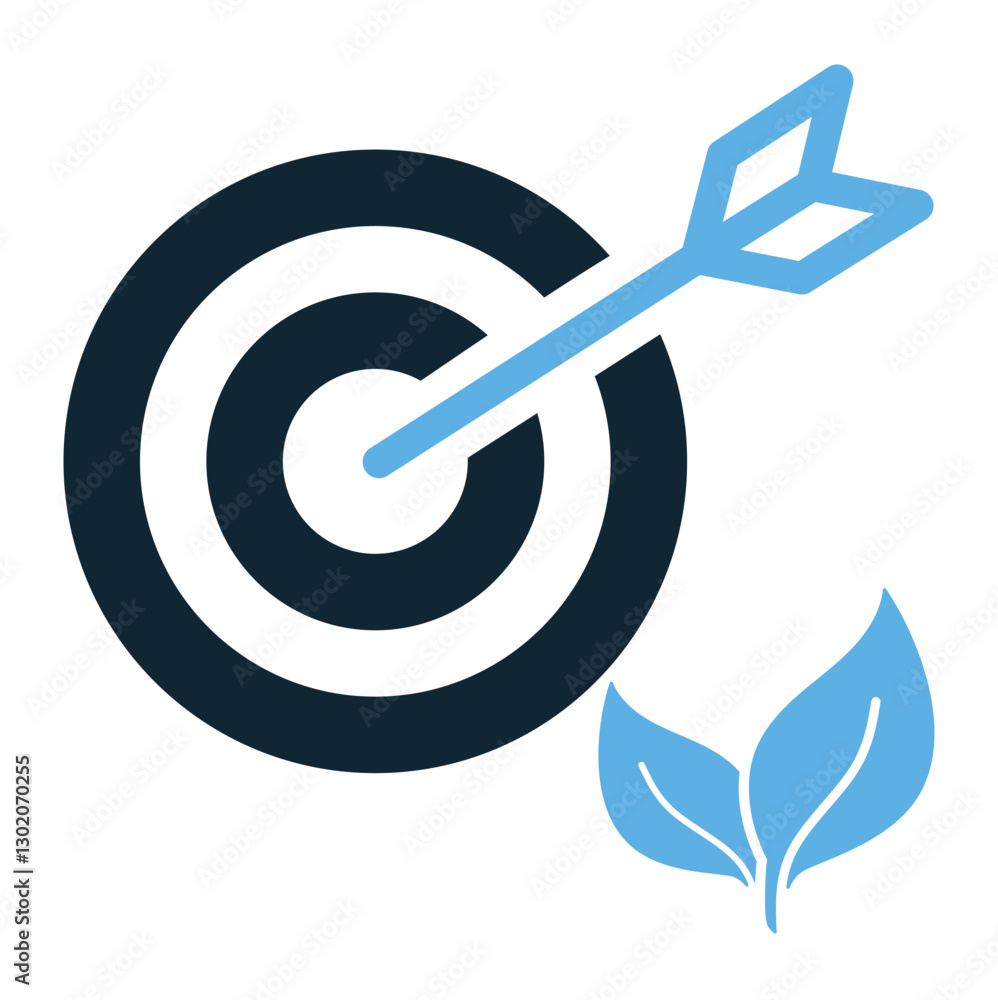 Environmental goal icon vector. Ideal for ecology, conservation, green initiatives, and eco-friendly projects. Simple, clean, and meaningful design. Environmental goal icon vector. Ideal for ecology, conservation, green initiatives, and eco-friendly projects. Simple, clean, and meaningful design.