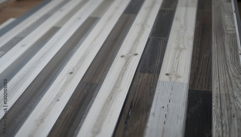 Neatly Arranged Strips of Wallpaper Ready for Application – Perfect for Home Interior Transformations Neatly Arranged Strips of Wallpaper Ready for Application – Perfect for Home Interior Transformations
