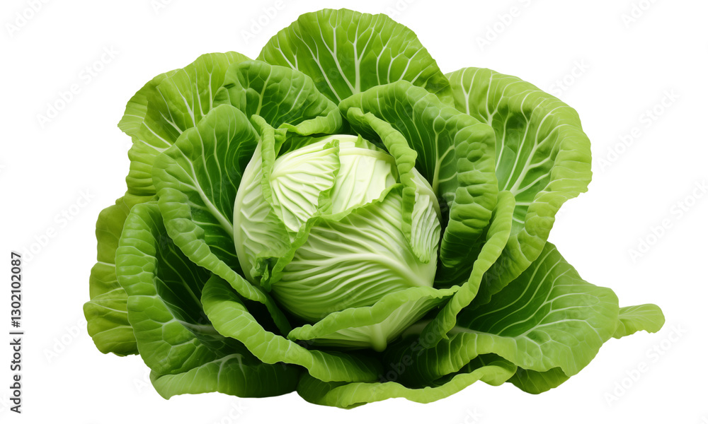 Obraz premium cabbage isolated on white