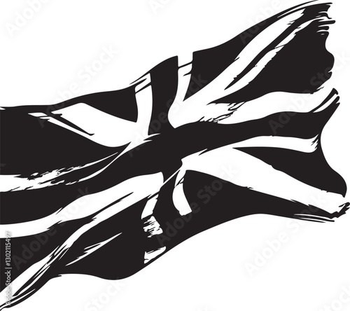 british flag is flying
