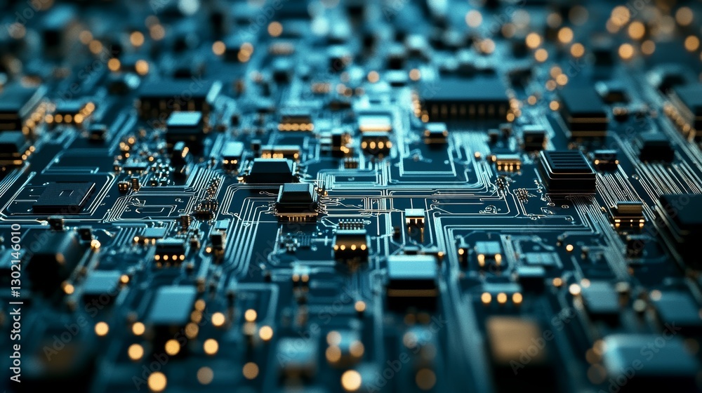 Interconnected Circuits: Microscopic Tech Nodes and Golden Sparks Interconnected Circuits: Microscopic Tech Nodes and Golden Sparks