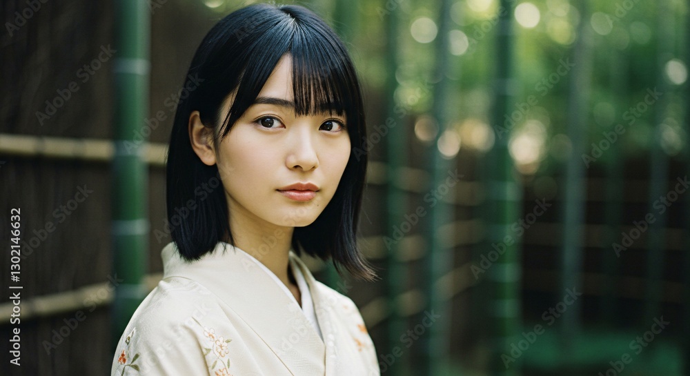 photorealistic portrait of a woman from Japan photorealistic portrait of a woman from Japan