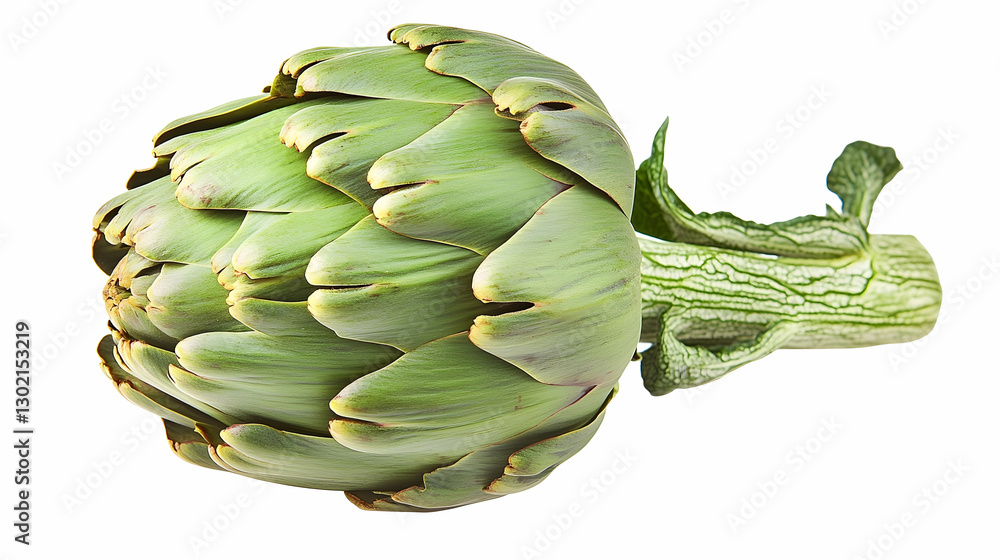 Obraz premium Fresh artichoke, studio shot, close-up