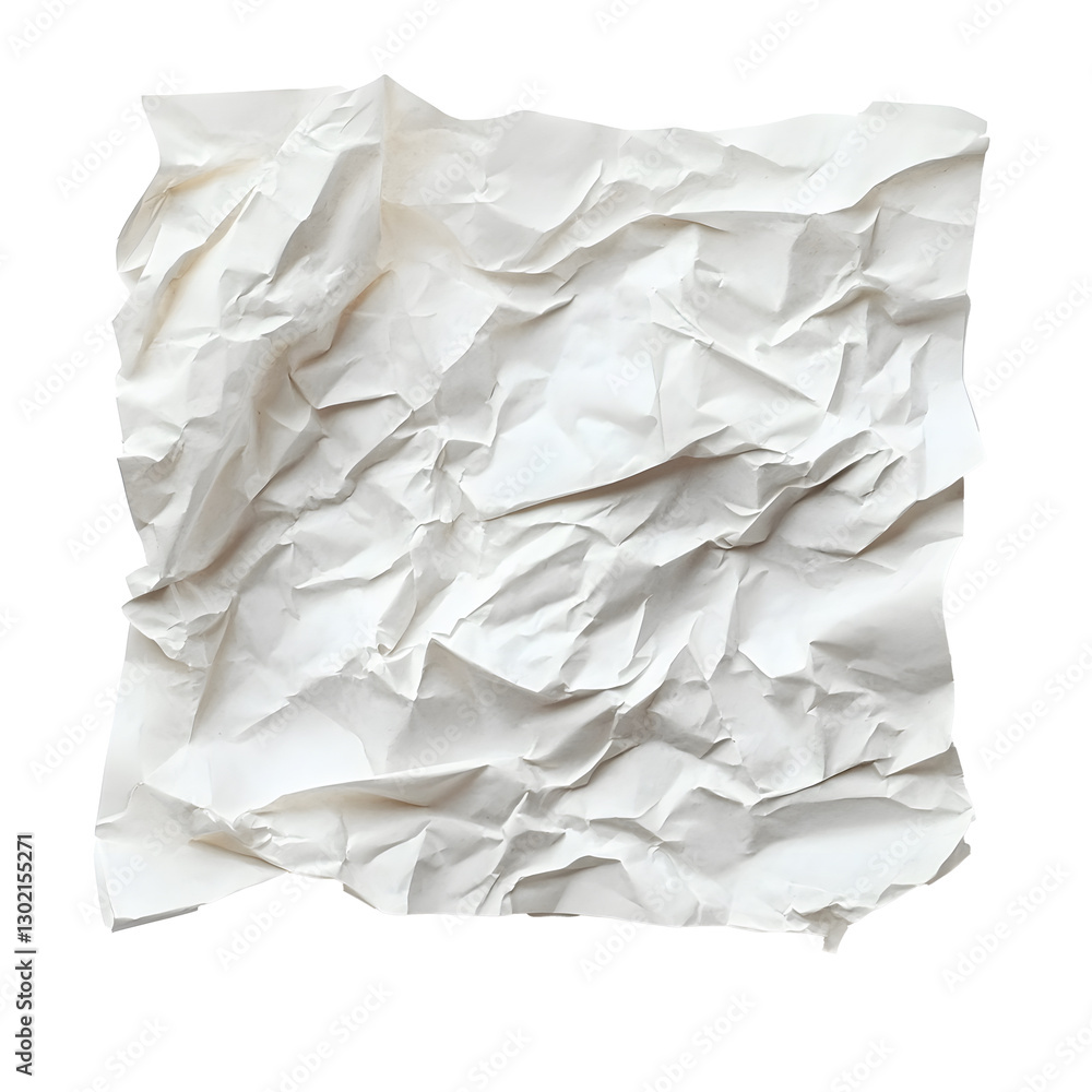 crumpled paper isolated on white background crumpled paper isolated on white background