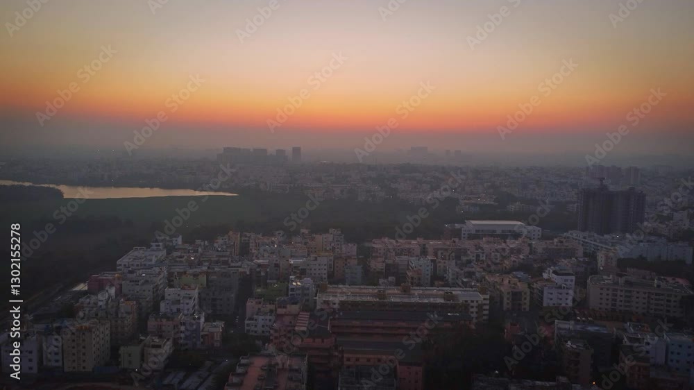 Beautiful drone shot flying over the Bangalore city at morning during sunrise. Bangalore is also known as IT city or IT capital of India
Beautiful drone shot flying over the Bangalore city at morning during sunrise. Bangalore is also known as IT city or IT capital of India