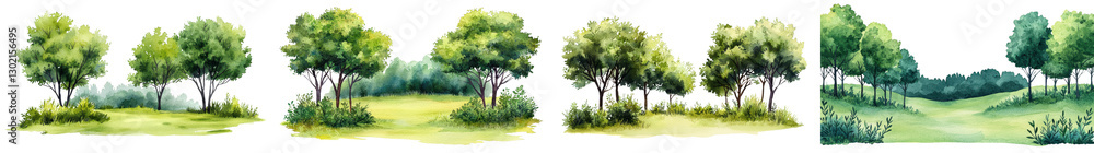 Lush green landscape with flourishing trees verdant meadow and serene outdoor scenery Peaceful natural setting showcasing the beauty of a thriving woodland ecosystem and fertile countryside Lush green landscape with flourishing trees verdant meadow and serene outdoor scenery Peaceful natural setting showcasing the beauty of a thriving woodland ecosystem and fertile countryside