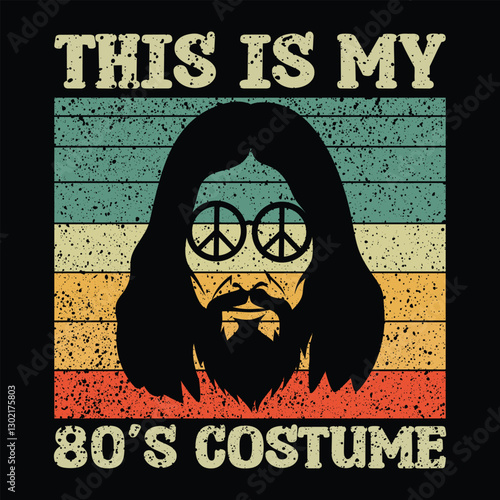 Throwback To The 80s Vintage T-shirt Design with Sublimation Graphics
