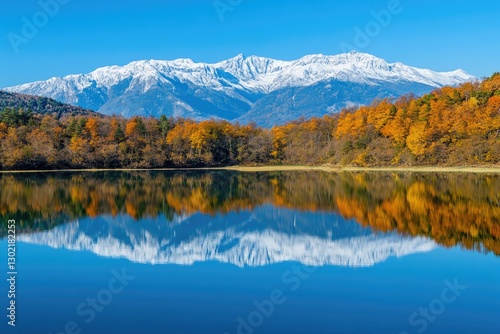 Lake and Mountain Landscape