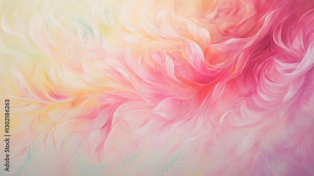 Enchanting soft pastel swirls that blend harmoniously into one another, creating a dreamlike effect, reminiscent of a soft breeze on a warm spring day, evoking feelings of calm and peaceful delight Enchanting soft pastel swirls that blend harmoniously into one another, creating a dreamlike effect, reminiscent of a soft breeze on a warm spring day, evoking feelings of calm and peaceful delight