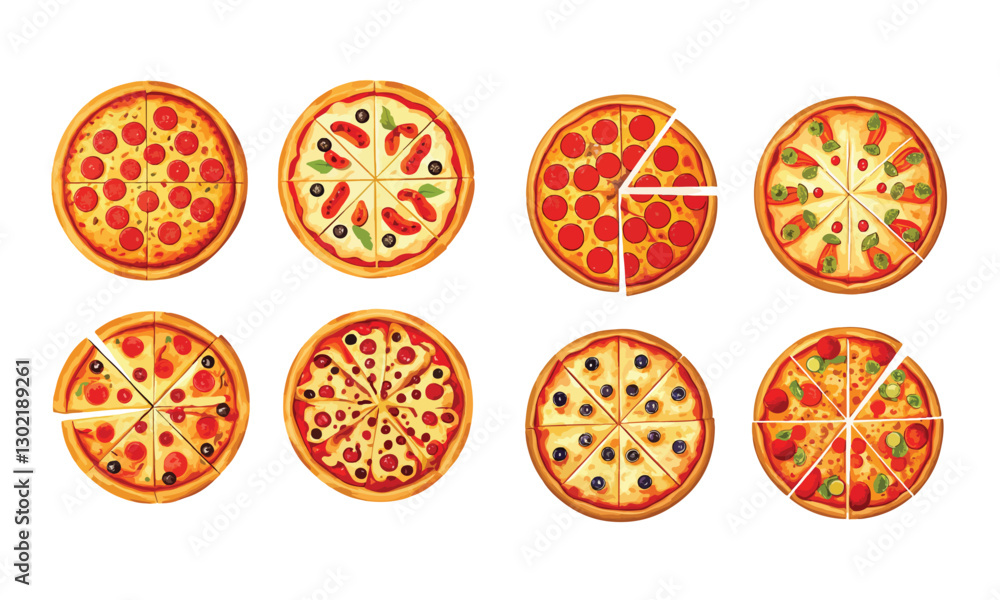 pizza vector pizza vector