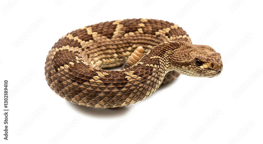 Coiled Mojave Rattlesnake Close up Desert Reptile Venomous Snake Wildlife Photography Coiled Mojave Rattlesnake Close up Desert Reptile Venomous Snake Wildlife Photography