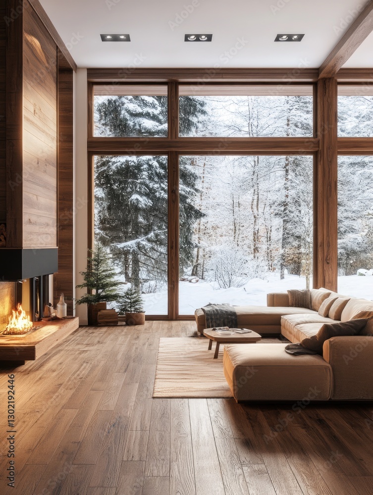 Fototapeta premium Cozy Living Room