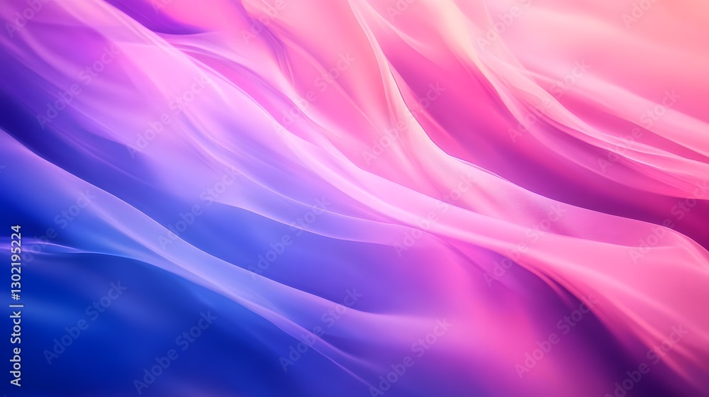 Obraz premium Gradient-lit abstract backdrop evoking a serene and imaginative ambiance. 