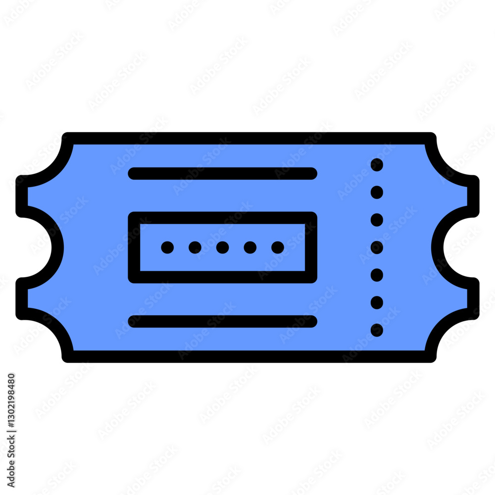 Obraz premium Ticket Icon