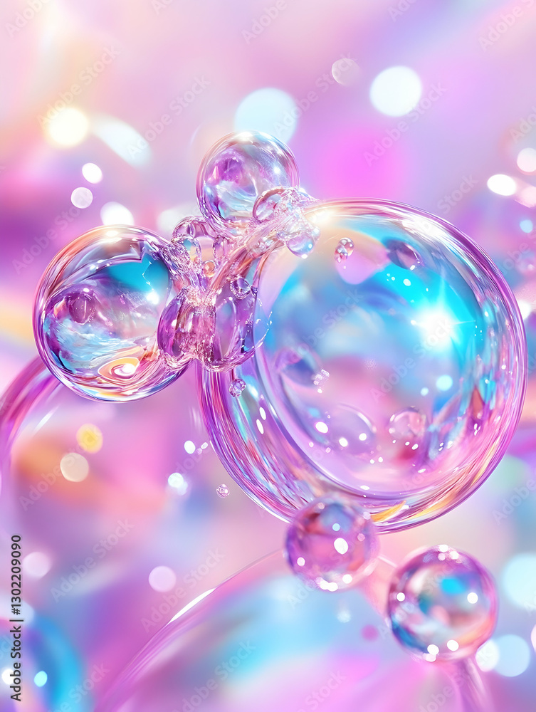 Abstract Bubbles, Pastel, Soft Focus Abstract Bubbles, Pastel, Soft Focus