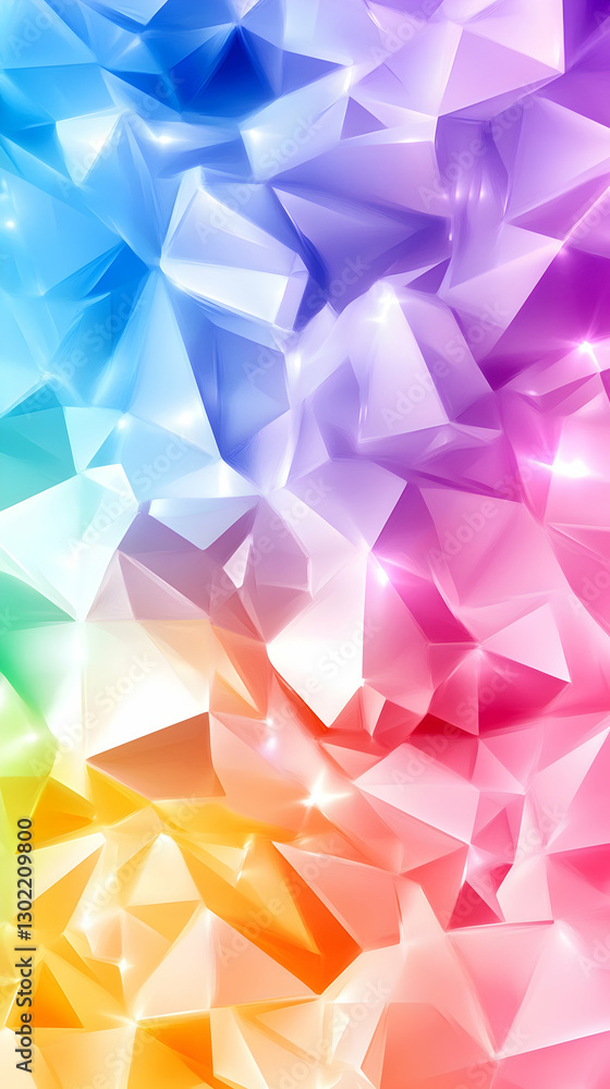 Abstract Colorful Geometric Background (1)