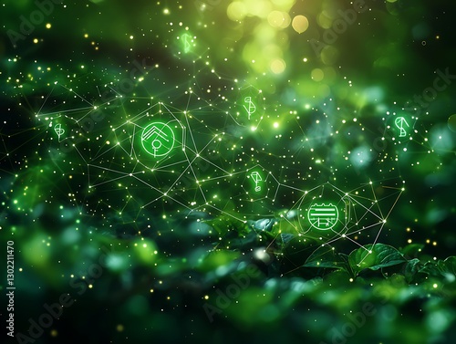 Green finance network in nature