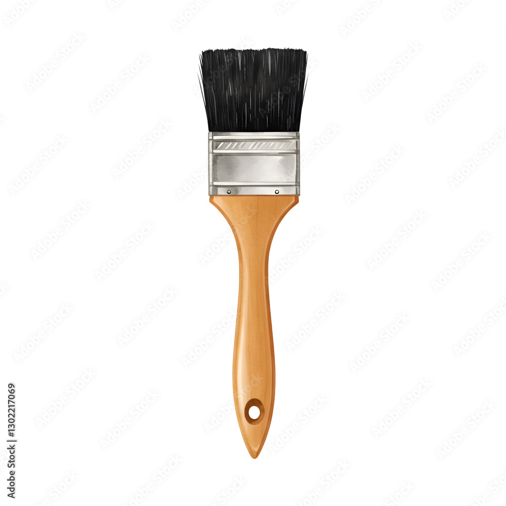 custom made wallpaper toronto digitalProfessional Paintbrush Wood Handle Black Bristles Art Supply Tool DIY home craft decor image artist