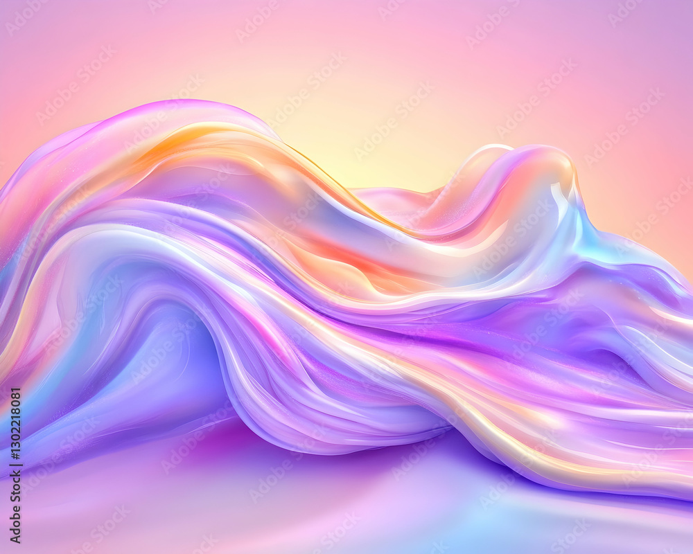 Abstract Liquid Forms, Pastel Hues (1) Abstract Liquid Forms, Pastel Hues (1)
