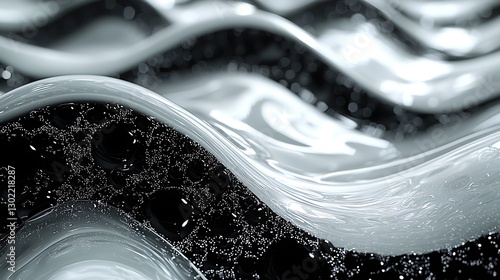 Abstract Liquid Waves