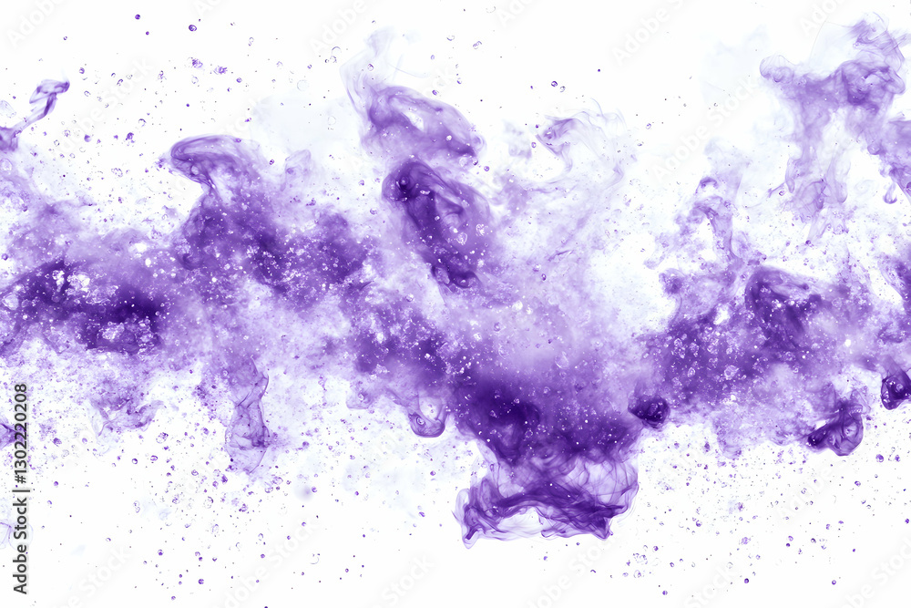 Abstract Purple Fluid Art Abstract Purple Fluid Art