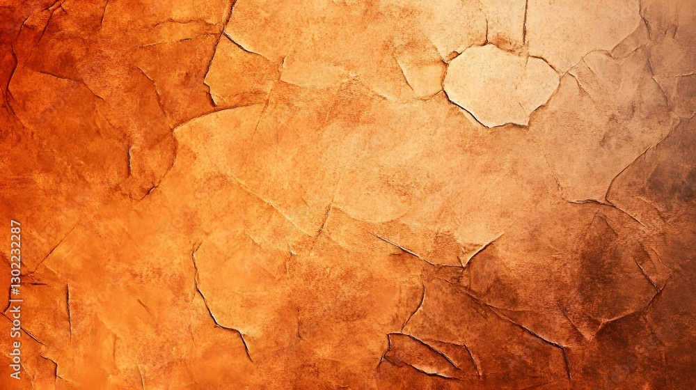 Fototapeta premium Warm and Gritty Abstract Gradient Blending Amber and Brown Tones