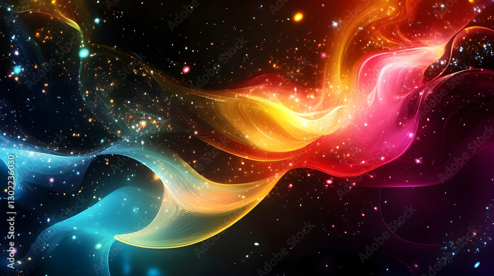 Obraz premium Abstract Spectacular Background