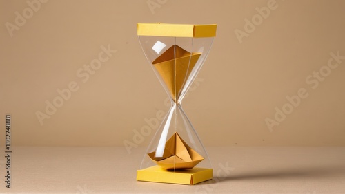  an artistic interpretation of time with a unique hourglass design