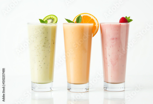 Wallpaper Mural Refreshing Trio of Fruity Smoothies Torontodigital.ca