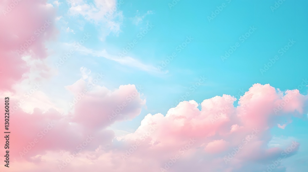 42. A smooth pastel gradient blending baby pink and sky blue, creating a soft and dreamy feel 42. A smooth pastel gradient blending baby pink and sky blue, creating a soft and dreamy feel