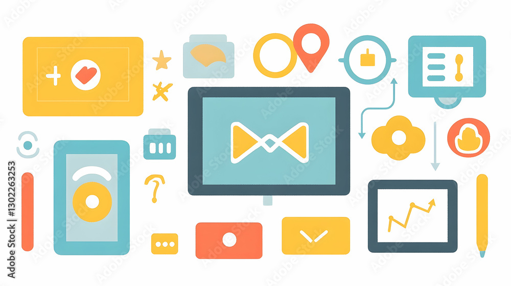 Modern Interface Icons for Mobile Application Development and Web Design Modern Interface Icons for Mobile Application Development and Web Design