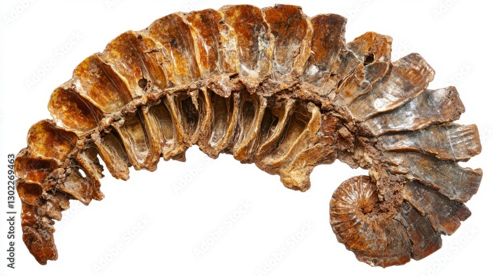 Naklejka premium Generic Fossil Overview