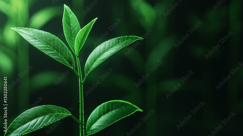A close-up of vibrant green leaves against a blurred background, showcasing the beauty and freshness of nature. A close-up of vibrant green leaves against a blurred background, showcasing the beauty and freshness of nature.
