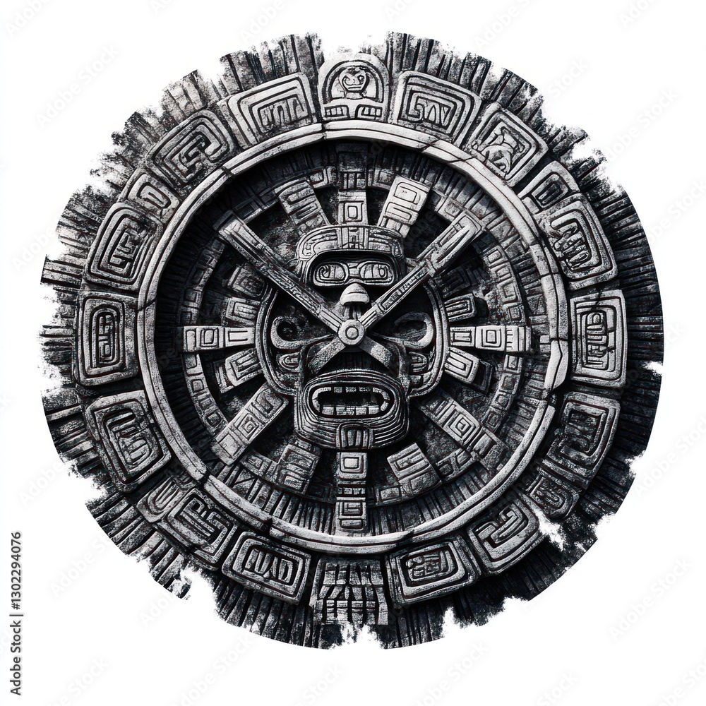 Obraz premium Mayan Stone Disc