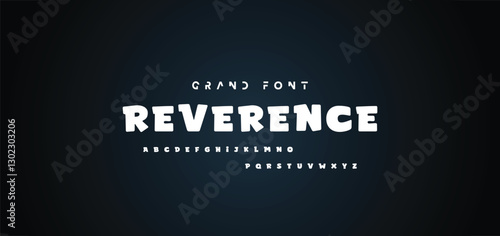 Vector of modern comical font and alphabet. Playful style font design, colorful childish alphabet, letters and numbers vector illustration