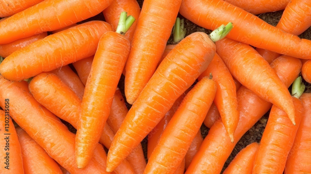Freshly harvested carrots. Healthy and nutritious vegetable. Freshly harvested carrots. Healthy and nutritious vegetable.