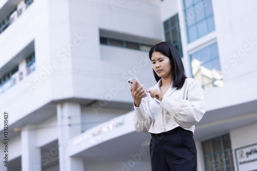 Future remote work combines technology smart phone connection online white digital business woman enable e-learning productivity while travel blend comfort modern devices serenity computer equipment