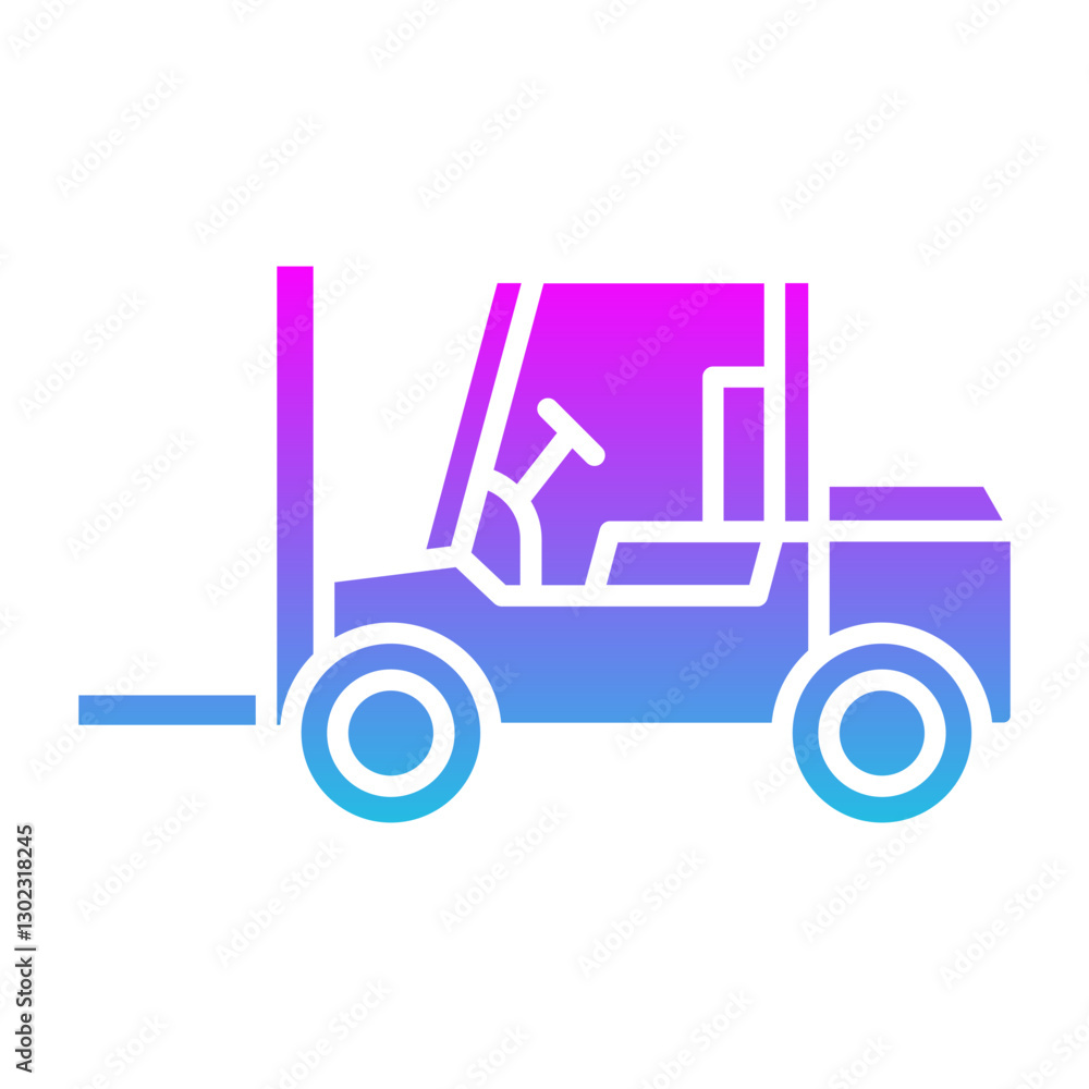 Forklift Icon Forklift Icon