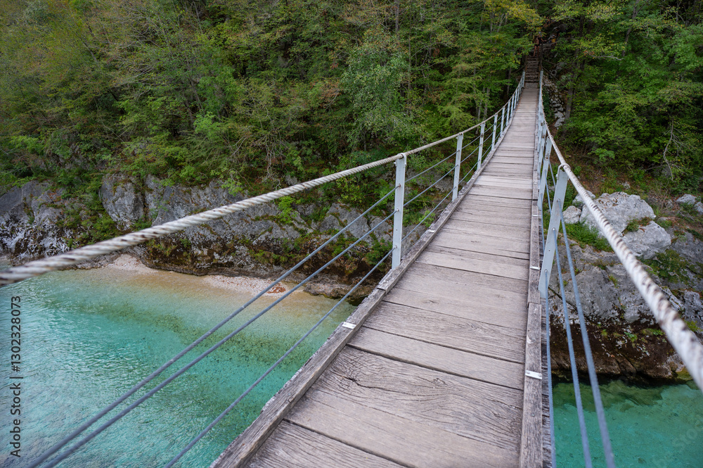 Fototapeta premium Soca Brücke