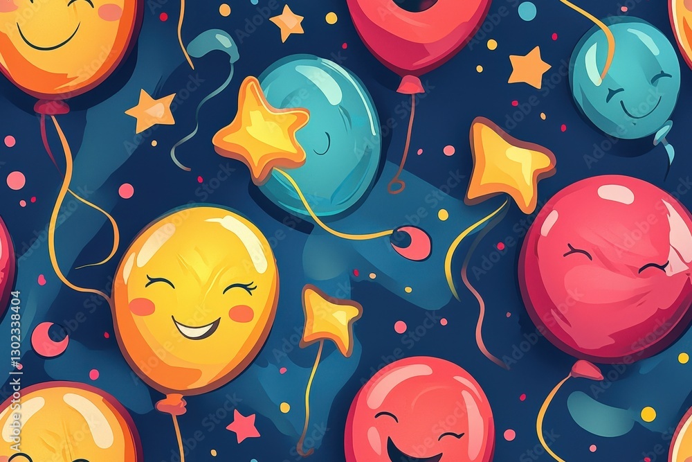 Cartoon celebration abstract background texture pattern seamless Cartoon celebration abstract background texture pattern seamless