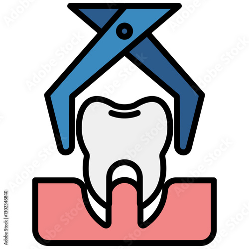 Tooth Extraction Icon