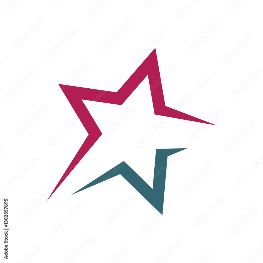 successful victory star logo design successful victory star logo design