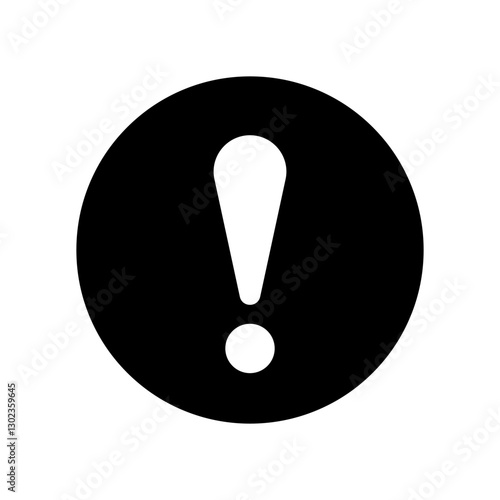 ビックリマークのアイコンイラスト